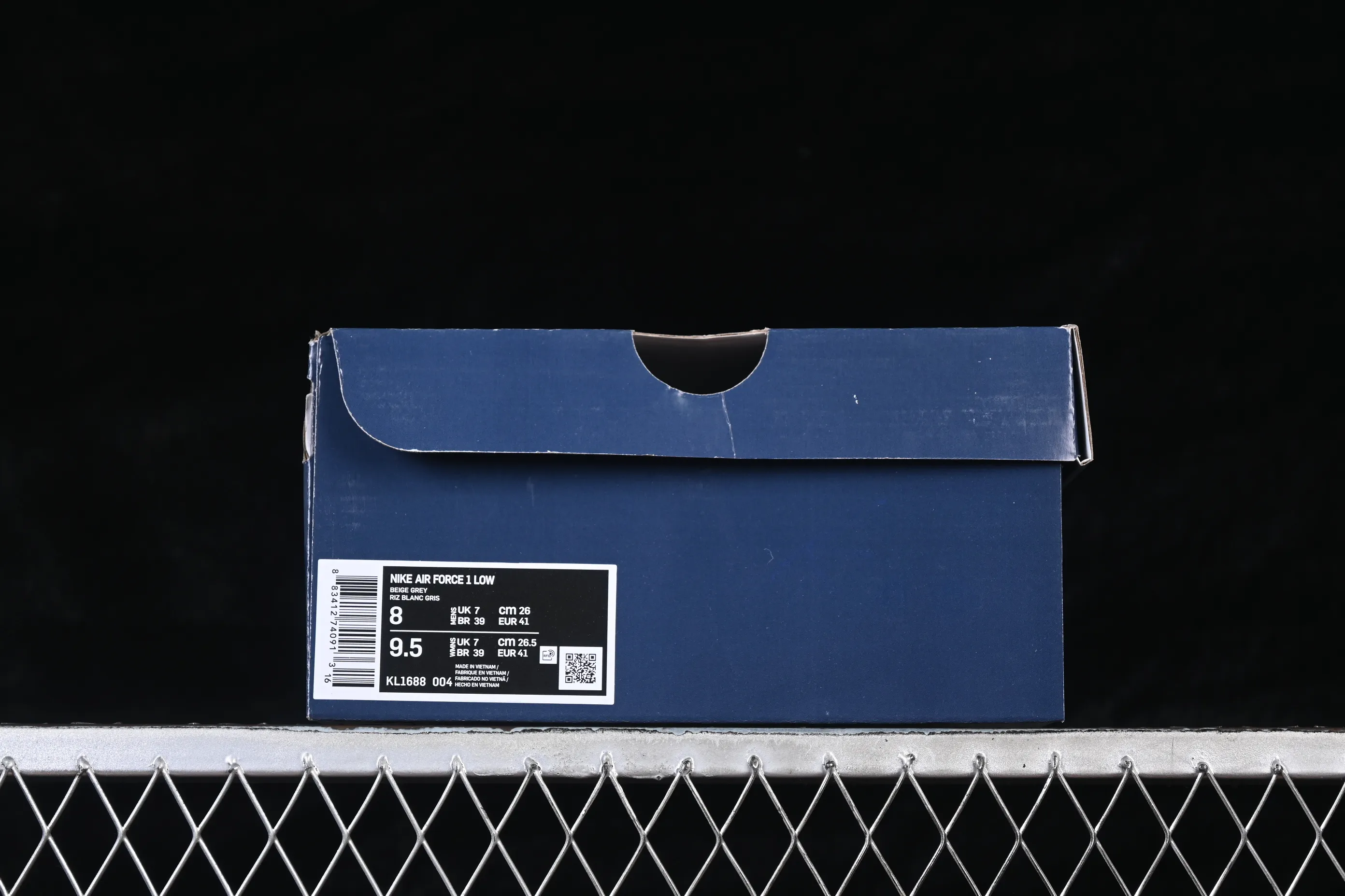 All categories Nk Air Force 1 Air Force series Nk Air Force 1 Low Air Force low top Nike Air Force 1 '07 Low LV joint gray blue pig leather Air Force 1 low top casual sneakers KL1688-004